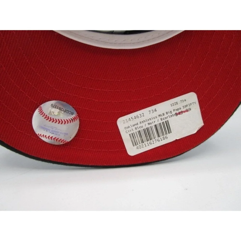 New Era 59Fifty Size 7 3/4 Oakland Athletics Big Papa 89 Battle Of The Bay Patch